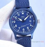 Best Replica IWC Pilot's Watch Blue Case Laureus Sport for Good Watch